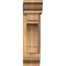 Ekena Millwork Merced Traditional Smooth Bracket w/ Offset Brace, Western Red Cedar, 5 1/2"W x 16"D x 20"H BKT0604X16X20MRC01SWR - alternate 4
